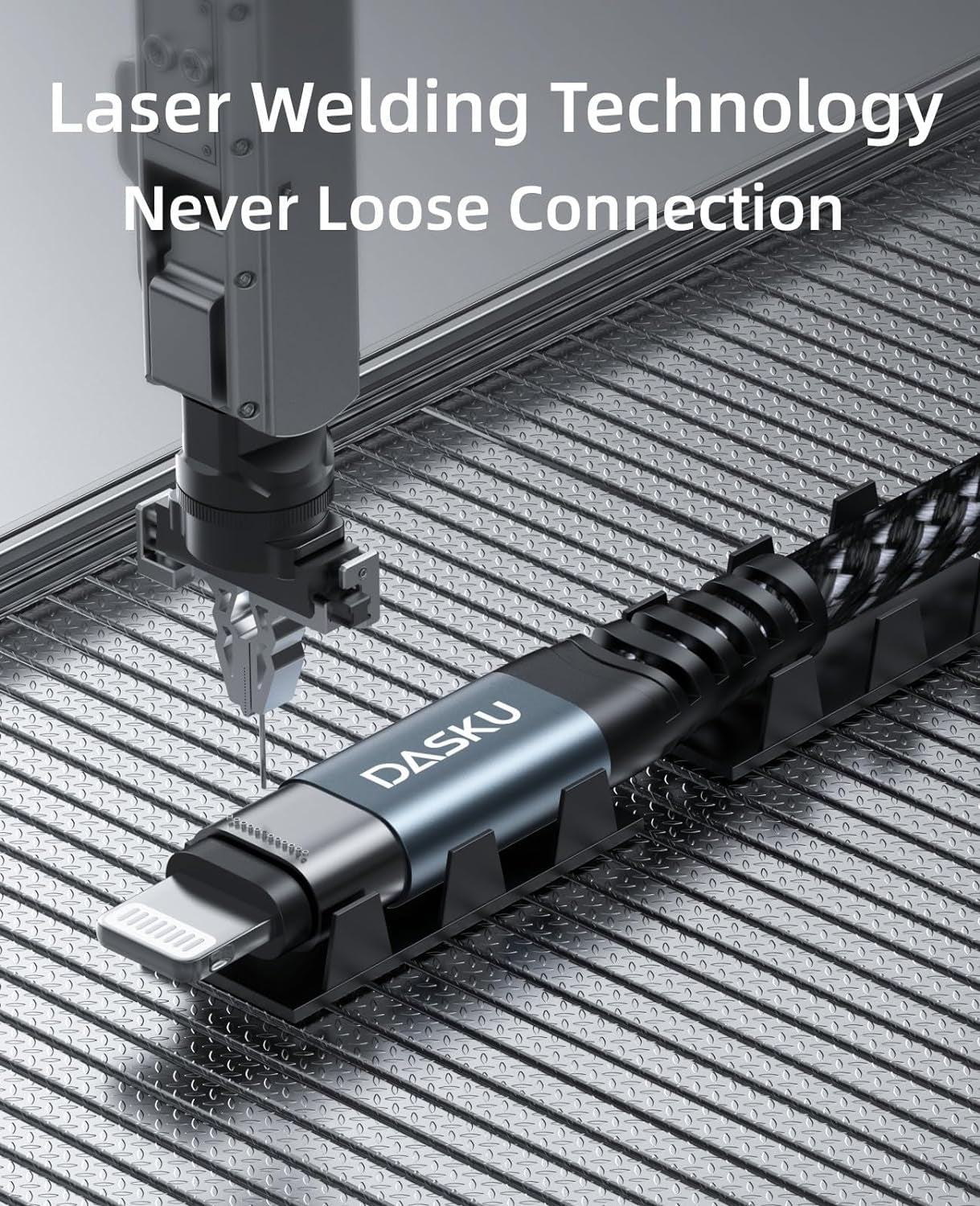 Ultimate 10 Ft MFi Certified Lightning Charger Cable 3-Pack - Durable Braided USB for iPhone 14, 13, 12, 11 Pro Max & More!